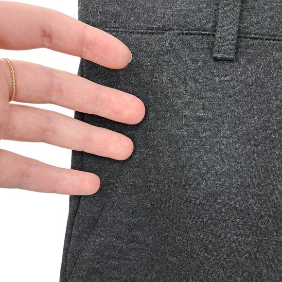Betabrand Skinny Leggings Pull On Stretch Pants Size M Gray Yoga Comfort Tapered - Picture 5 of 10